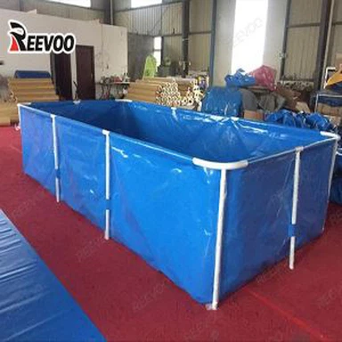 500-40000Litrová skládací nádrž na chov ryb z PVC
