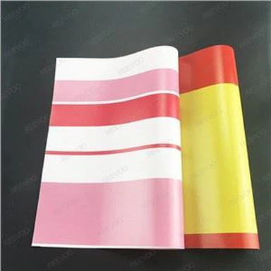 Plastová PVC plachta s pruhy